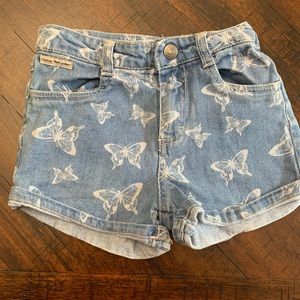 Girls Calvin Klein Jean Shorts